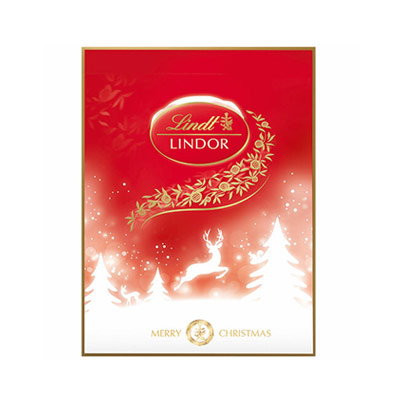 Lindt Adventskalender med choklad